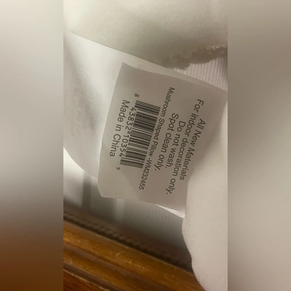 🔴 3/$12 Mushroom‎ Shaped Pillow! Perfect for Fall! NWT!